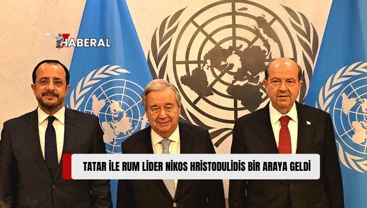 Cumhurbaşkanı Tatar ile Rum Lider Hristodulidis Gayriresmi Akşam Yemeğinde Bir Araya Geldiler