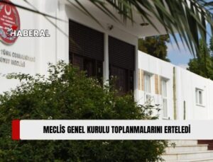 Meclis Genel Kurulu Bugün ve Salı Toplanmayacak