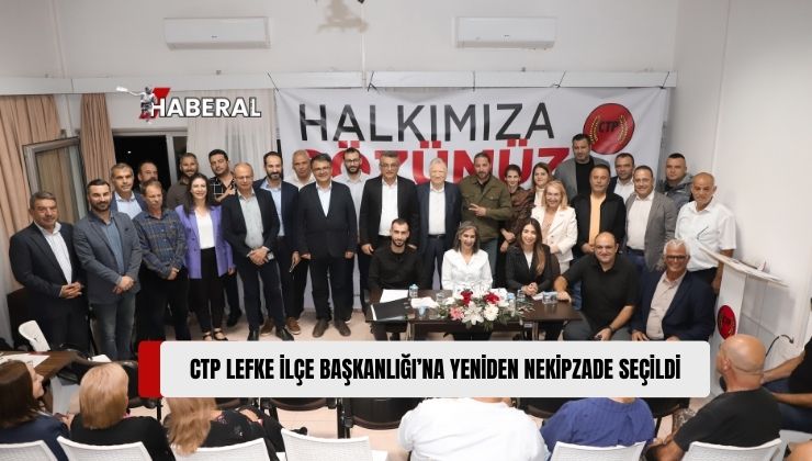 Cumhuriyetçi Türk Partisi (CTP) Lefke İlçesi 4’üncü Olağan Kongresi Dün Akşam Yapıldı