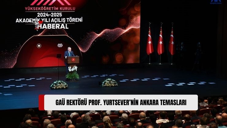 GAÜ Rektörü Prof. Dr. Serdar Yurtsever, TC Cumhurbaşkanlığı Beştepe Millet Kongre ve Kültür Merkezi’nde Akademik Yıl Açılışına Katıldı