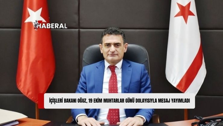 İçişleri Bakanı Dursun Oğuz: Muhtarlar, Toplumun Temel Taşıdır