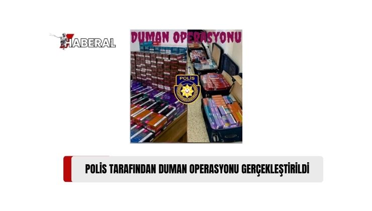 Duman Operasyonu’nda Yaklaşık 80 Bin Paket Gümrüğe Beyan Edilmemiş Elektronik Sigara Tütünü Bulundu