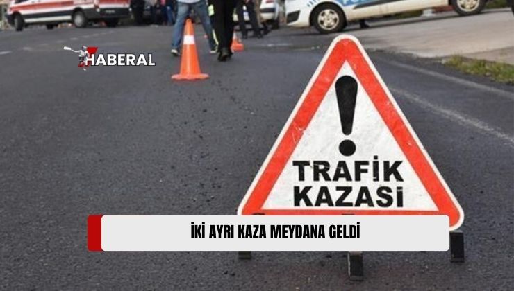 Esentepe-Tatlısu ve Girne-Tatlısu Ana Yolunda Meydana Gelen İki Trafik Kazasında 12 Kişi Yaralandı