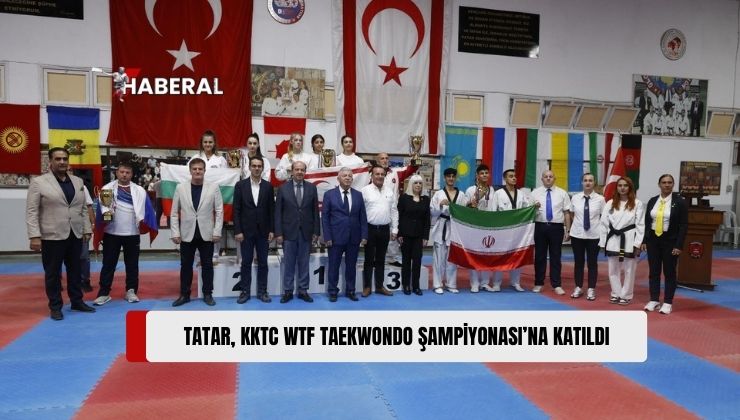 Cumhurbaşkanı Ersin Tatar, KKTC WTF Taekwondo Şampiyonası 2024  ve WBMF Renkli Kuşaklar Şampiyonalarının Ödül Törenine Katıldı