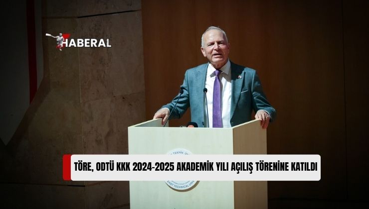 Cumhuriyet Meclisi Başkanı Zorlu Töre, Orta Doğu Teknik Üniversitesi  Kuzey Kıbrıs Kampüsü (ODTÜ KKK) 2024-2025 Akademik Yılı Açılış Törenine Katıldı