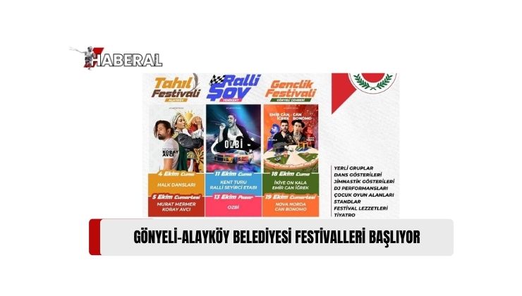 Ekim Ayında Gönyeli-Alayköy Belediyesi, Unutulmaz Bir Festival Takvimi ile Vatandaşları Coşturacak