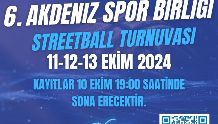 Akdeniz Spor Birliği ‘Streetball Turnuvası’