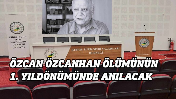 KTSYD Başkanı Özsoy: Özcanhan’ı ölümünün birinci yıl dönümünde saygı ve rahmetle anıyoruz