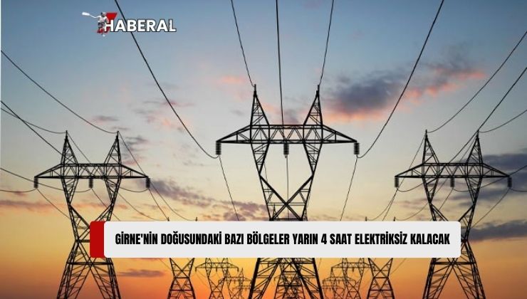 Kıb-Tek Duyurdu: Girne’nin Doğusundaki Bazı Bölgelere Yarın 4 Saat Elektrik Verilemeyecek