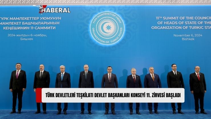 Türk Devletleri Teşkilatı (TDT) Devlet Başkanları Konseyi 11’inci Zirvesi, Kırgızistan’ın Başkenti Bişkek’te Başladı