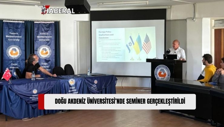 DAÜ’de, “Beyaz Saray’a Doğru Yarış: 2024 ABD Başkanlık Seçimlerini Anlamak” Konulu Seminer Gerçekleştirildi