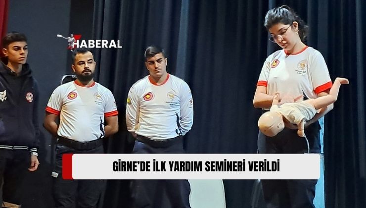 Girne’de, “Afete Hazırlık ve İlk Yardım Eğitim” Semineri Yapıldı