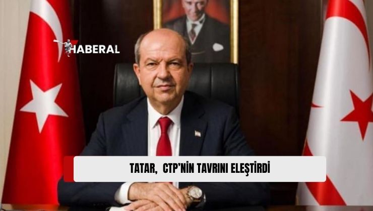 Cumhurbaşkanı Ersin Tatar, Cumhuriyet Meclisi’nde Yaşananlara Yönelik Bir Açıklama Yaparak CTP’nin Tavrını Eleştirdi