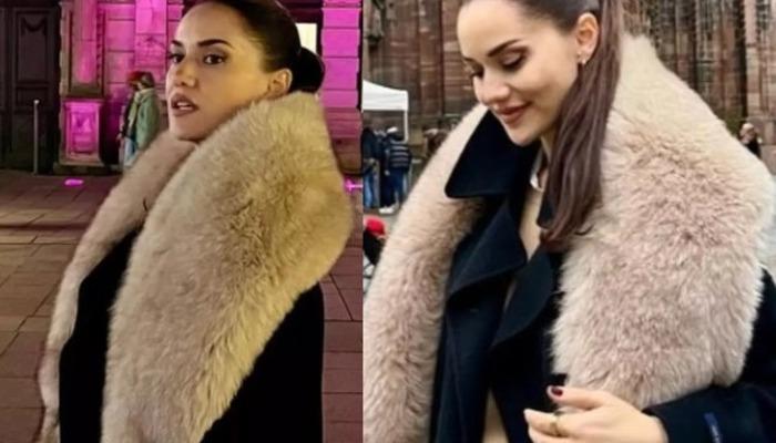 Fahriye Evcen’in giydiği kürk tartışma yaratmıştı! Burak Özçivit gerçek olup olmadığını açıkladı