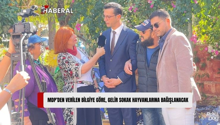 MDP, “Paylaşınca Çoğalır” Çalıştayına Katılarak 500 Kiloluk Köpek Maması Bağışı Yaptı