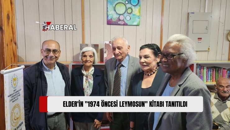 Özay Akif Elder’in “1974 Öncesi Leymosun” Adlı Kitabının Tanıtımı ve İmza Günü Girne Halk Kütüphanesi’nde Yapıldı