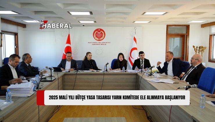 Cumhuriyet Meclisi Ekonomi, Maliye, Bütçe ve Plan Komitesi, 2025 Mali Yılı Merkezi Devlet Yönetimi Bütçe Yasa Tasarısı’nı Yarın Görüşmeye Başlıyor