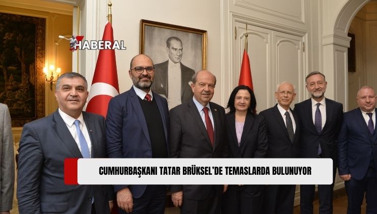 Cumhurbaşkanı Ersin Tatar, Brüksel Temasları Çerçevesinde Türkiye Cumhuriyeti Brüksel Büyükelçisi Bekir Uysal’ın Onuruna Düzenlediği Yemekli Toplantıya Katıldı