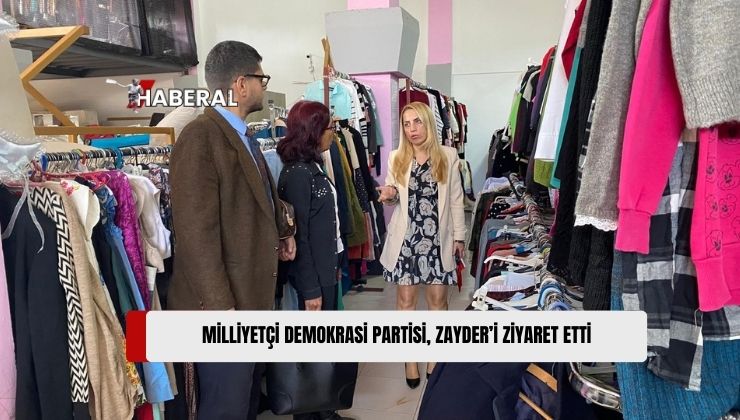 Milliyetçi Demokrasi Partisi (MDP), Bugün Zeytin Ağacı Eğitim ve Yardımlaşma Derneği’ni (ZAYDER) Ziyaret Etti