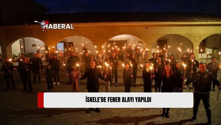 İskele Belediyesi, Kuzey Kıbrıs Türk Cumhuriyeti’nin İlanı ve 15 Kasım Cumhuriyet Bayramı Dolayısıyla Dün Akşam Fener Alayı Düzenledi