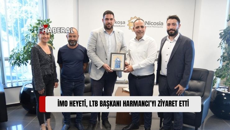 KTMMOB Bağlı İnşaat Mühendisleri Odası (İMO) Başkanı Doç. Dr. Abdullah Ekinci ve Yönetim Kurulu Üyesi Buğra Ebedenölmez, Lefkoşa Türk Belediyesi (LTB) Başkanı Mehmet Harmancı’yı Ziyaret Etti