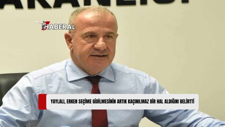 TDP MYK Üyesi Yaylalı: “Erken Seçim Kaçınılmazdır”