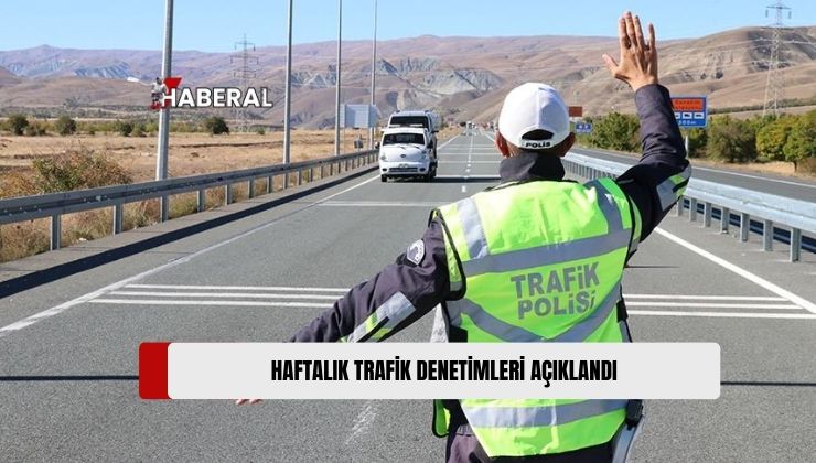 Haftalık Trafik Raporu: 74 Trafik Kazası, 26 Yaralı