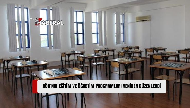 Öğretmen Adaylarını Mesleğe Hazırlayan Atatürk Öğretmen Akademisi’nin (AÖA) Eğitim ve Öğretim Programlarını Yeniden Düzenlendiği Bildirildi