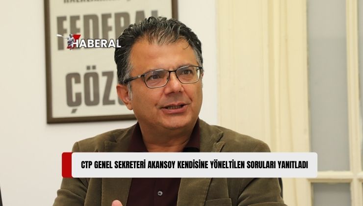 Akansoy: “Birinci Gündemimiz Erken Seçimdir”