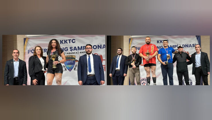 KKTC Powerlifting Şampiyonası ve Milli Takım seçmeleri gerçekleşti