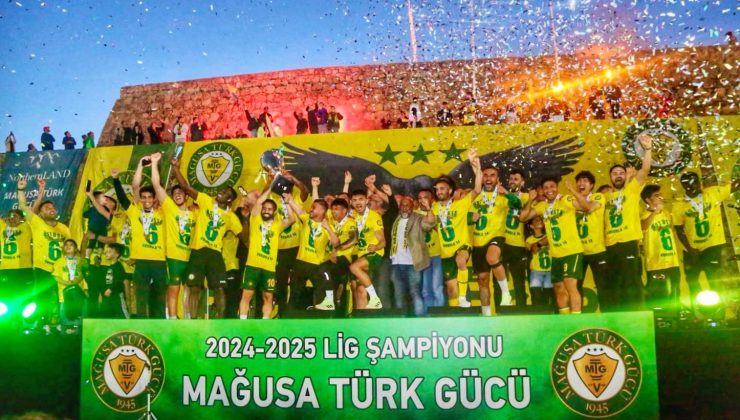 Türk Gücü kupasına kavuştu