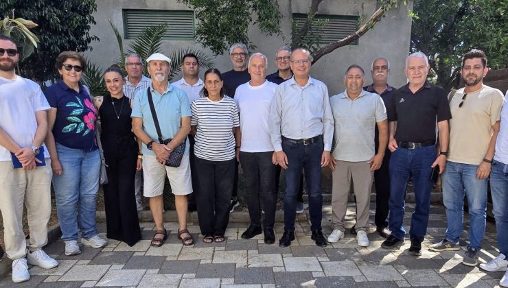 CTP Spor Komitesi, Futbol Hakemleri ve Gözlemcileri Derneği’ni ziyaret etti