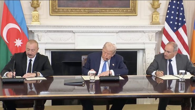 Azerbaycan ve Ermenistan ABD’de barış anlaşması imzaladı
