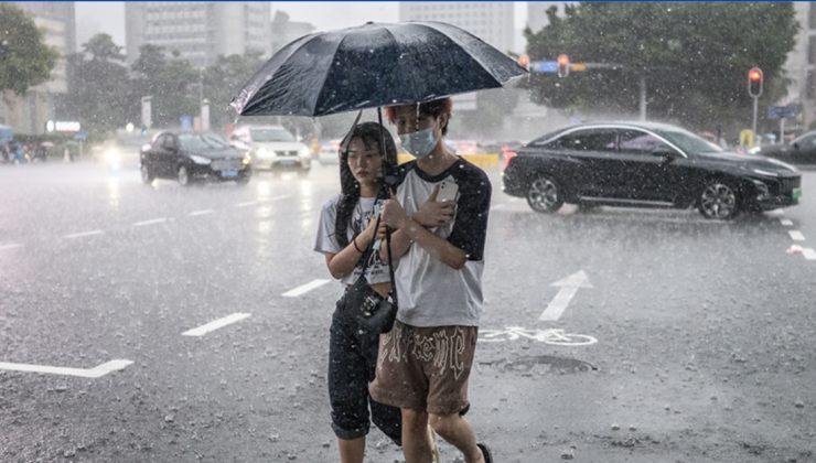 Çin’de şiddetli yağışların yol açtığı afetlerde 10 kişi öldü, 33 kişi kayboldu