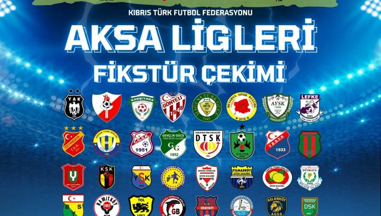 Futbolda fikstür 15 Ağustos’ta çekilecek