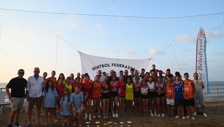 Plaj Hentbol Turnuvası tamamlandı