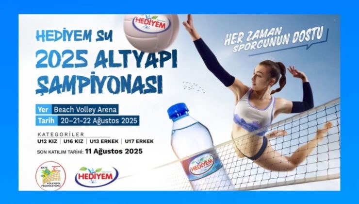 Plaj voleybolunda “Alt Yapı Şampiyonası”