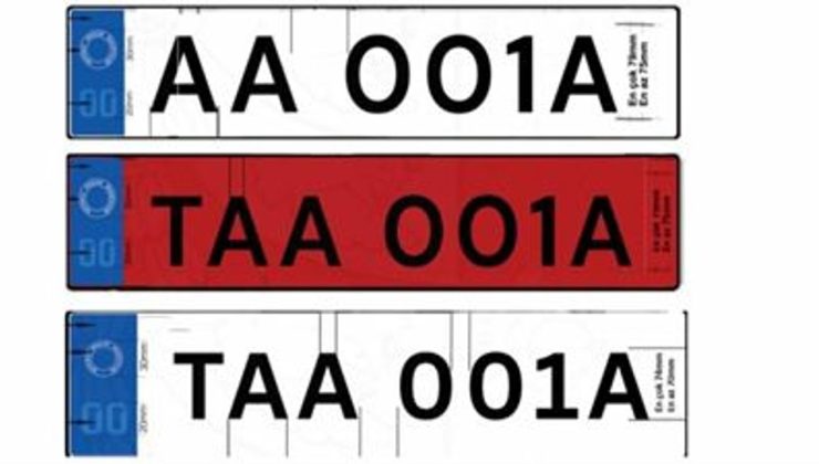 “E” serisi plakalara başvuru 21 Ağustos’ta yapılabilecek