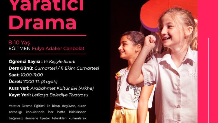 LTB Çocuk ve Gençlik Tiyatrosu kursları başlıyor