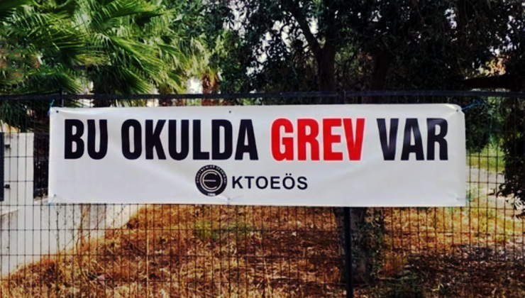 KTOEÖS, yarın Atatürk Meslek Lisesi’nde uyarı grevi yapacak