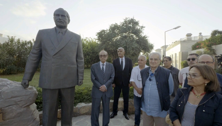 Besim Tibuk ve Merit Otelleri Yöneticileri, Fatin Rüştü Zorlu’yu törenle andı