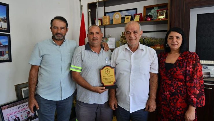 Cengiz Topel Endüstri Meslek Lisesi’nden Lefke Belediyesi’ne ziyaret