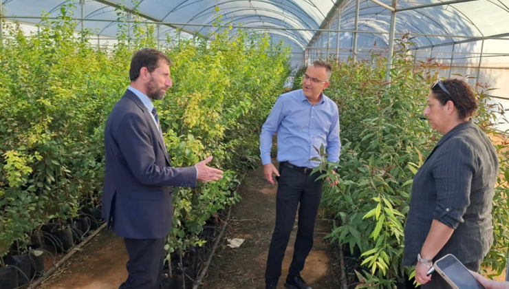 KEİ Ofisi Koordinatörü Öz, Lefkoşa ve Mesarya’daki projeleri yerinde inceledi