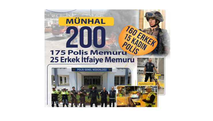 Polis ve itfaiye memuru münhali işlemleri devam ediyor