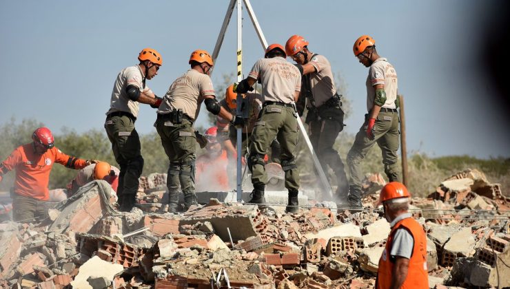 İskele’de nefes kesen Sivil Savunma tatbikatı