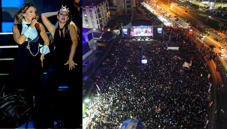 Hadise ile Gönyeli’de tarih yazıldı