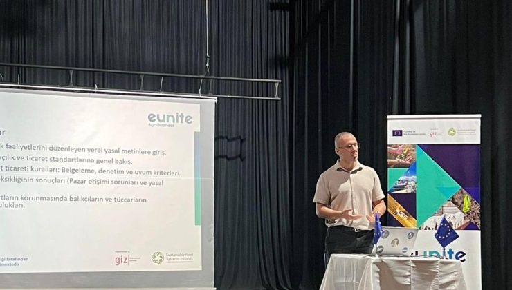 “Sürdürülebilir Balıkçılığın Geliştirilmesinin Desteklenmesi” projesi kapsamında eğitim programı başladı