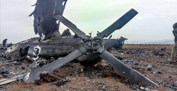 Rusya’daki Dağıstan bölgesinde helikopterin düşmesi sonucu 4 kişi öldü