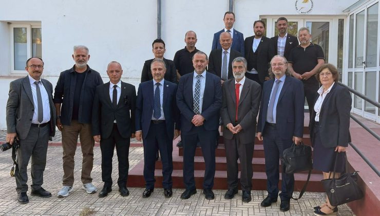 Hamburg Türk Basın Birliği, Dış Basın Birliği’ni ziyaret etti