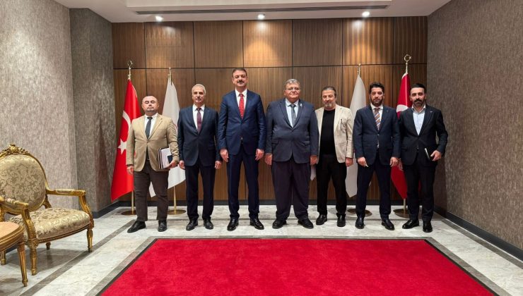 Kıbrıs Vakıflar İdaresi ile Türkiye Vakıflar Genel Müdürlüğü yeni iş birliklerini ele aldı